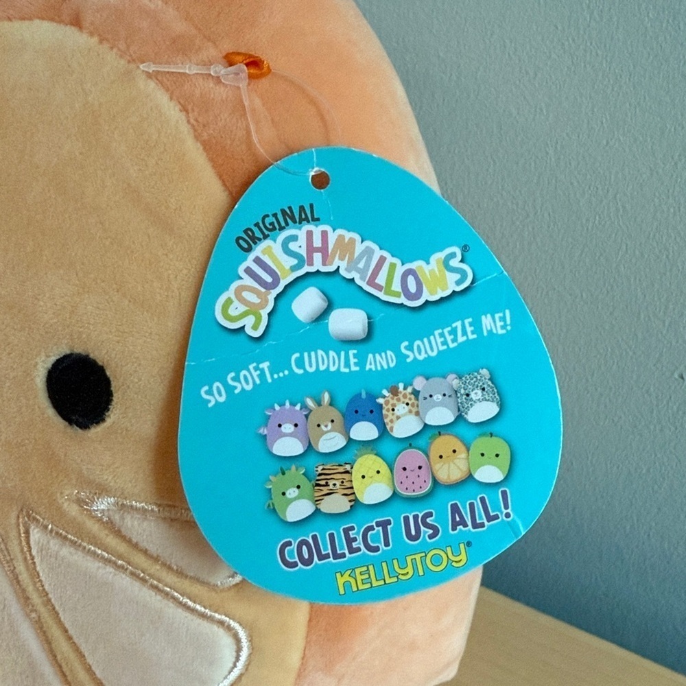 Squishmallows Citrus Plush with Green Leaf - Picture 2 of 4